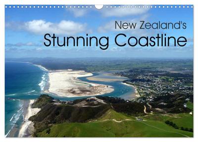 New Zealand’s Stunning Coastline (Wall Calendar 2026 DIN A3 landscape), CALVENDO 12 Month Wall Calendar