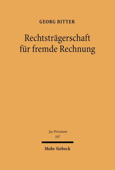 Rechtsträgerschaft für fremde Rechnung