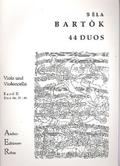 44 Duos Band 2 (Nr.31-44)für Viola und Violoncello