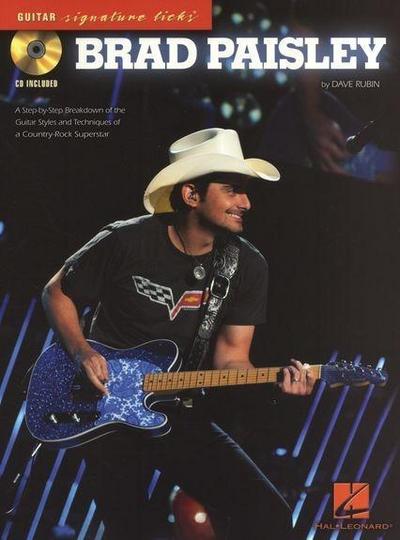 Brad Paisley: A Step-By-Step Breakdown of the Guitar Styles and Techniques of a Country-Rock Superstar Book/Online Audio