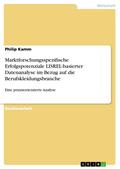 Marktforschungsspezifische Erfolgspotenziale LISREL-basierter Datenanalyse im Bezug auf die Berufskleidungsbranche