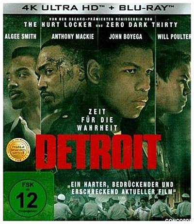 Detroit (UHD+BR)  2Disc Min: 143/DD5.1/WS