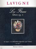 Les Fleurs Duos op.4 für 2 Blockflöten (S/A) oder Querflöte und Violine