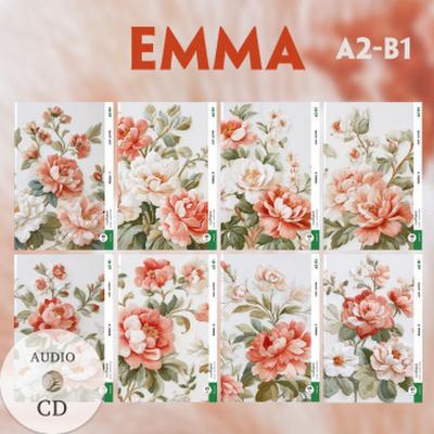 Emma A2-B1 (8 Bücher + Audio-CDs), m. 1 Audio, m. 1 Audio, m. 1 Audio-CD, 8 Teile