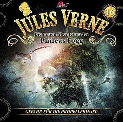 Die neuen Abenteuer des Phileas Fogg - Gefahr für die Propellerinsel,1 Audio-CD