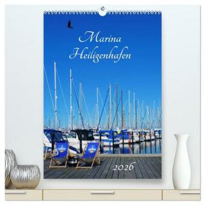 Marina Heiligenhafen (hochwertiger Premium Wandkalender 2026 DIN A2 hoch), Kunstdruck in Hochglanz