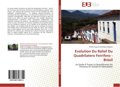 Evolution Du Relief Du Quadrilatero Ferrifero - Brésil
