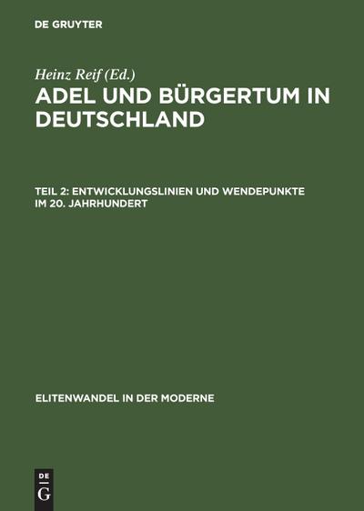Entwicklungslinien und Wendepunkte im 20. Jahrhundert