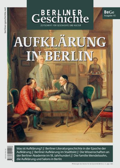 Berliner Geschichte - Aufklärung in Berlin