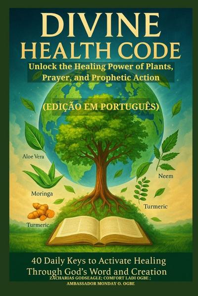 DIVINE HEALTH CODE - 40 Daily Keys to Activate Healing Through God’s Word and Creation - (Edição em português)