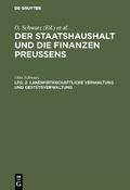 Landwirthschaftliche Verwaltung und Gestütsverwalt