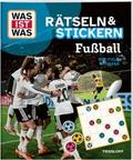 Rätseln und Stickern: Fußball