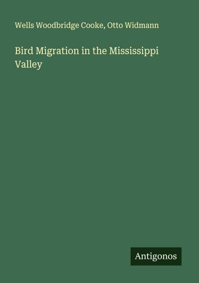 Bird Migration in the Mississippi Valley