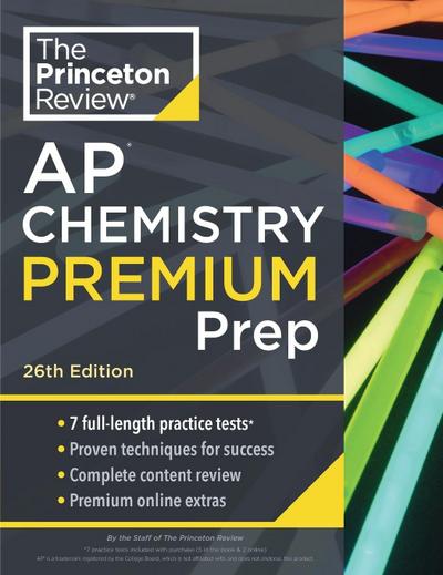 Princeton Review AP Chemistry Premium Prep, 26th Edition