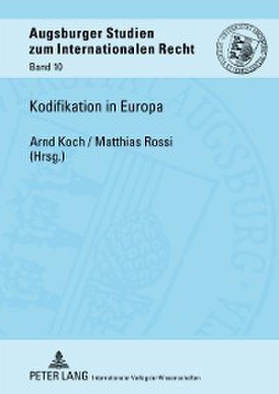 Kodifikation in Europa
