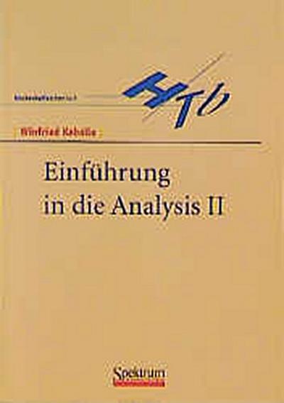 Einführung in die Analysis II