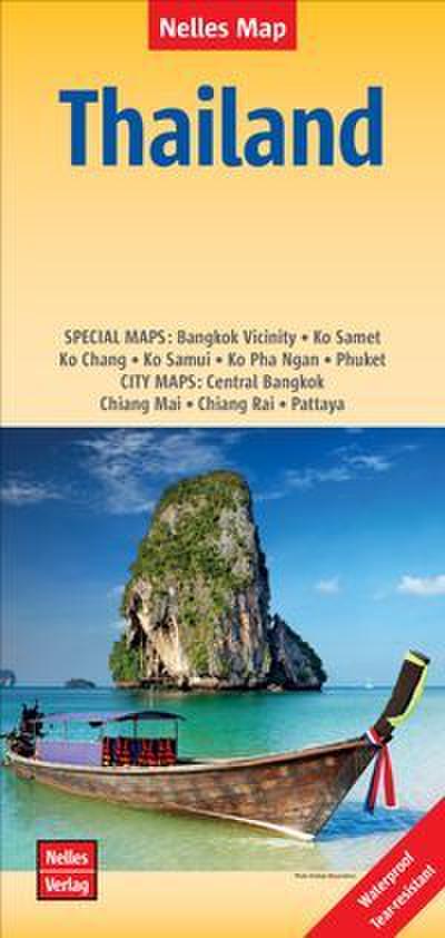 Nelles Map Landkarte Thailand