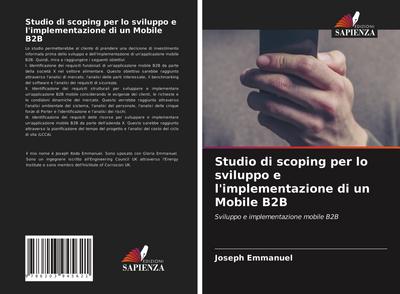 Studio di scoping per lo sviluppo e l’implementazione di un Mobile B2B