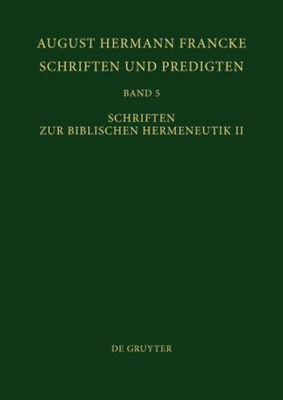 Schriften zur Biblischen Hermeneutik II