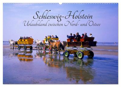 Schleswig-Holstein, Urlaubsland zwischen Nord- und Ostsee (Wandkalender 2024 DIN A2 quer), CALVENDO Monatskalender