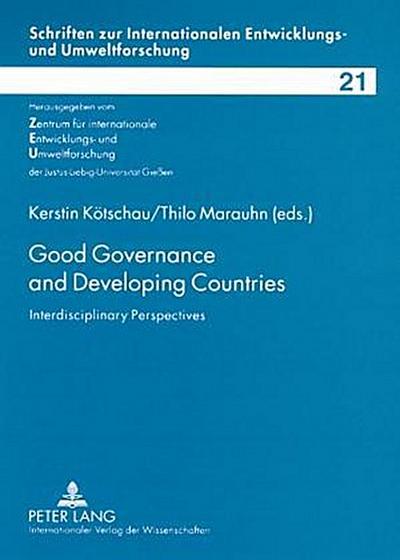 Good Governance and Developing Countries
