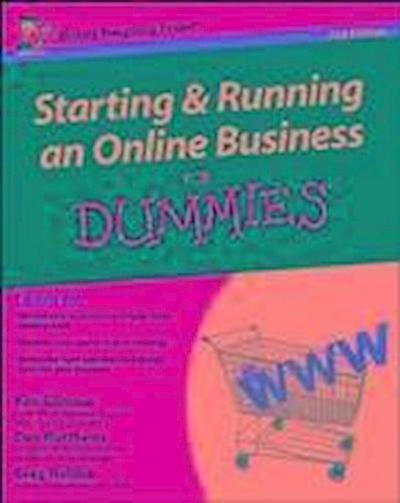 Starting and Running an Online Business For Dummies, UK Edition