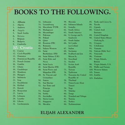 BOOKS TO THE FOLLOWING.