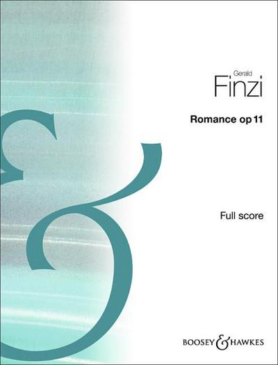 Finzi, G: Finzi: Romance, Op. 11 for String Orchestra Score