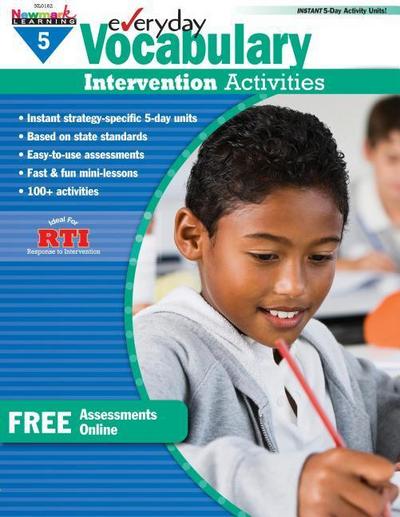 Everyday Vocabulary Intervention Activities for Grade 5 Teacher Resource