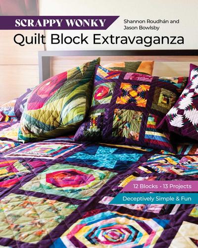 Scrappy Wonky Quilt Block Extravaganza