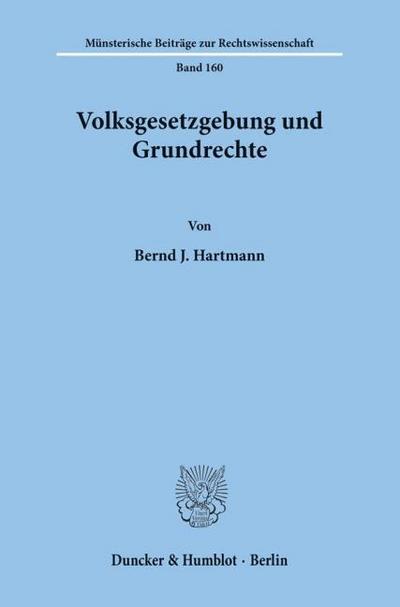 Volksgesetzgebung u Grundrechte