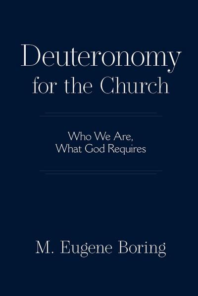 Deuteronomy for the Church