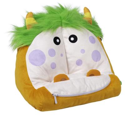 Bookmonster Deluxe Luca (orange/grün/weiß) - Lesekissen für Bücher und Tablets - Buchständer - Tablethalter - Lesehillfe - Deutsche Ausgabe