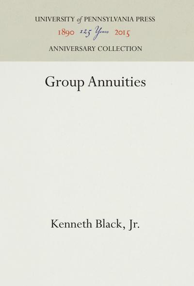 Group Annuities
