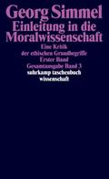 Einleitung in die Moralwissenschaft