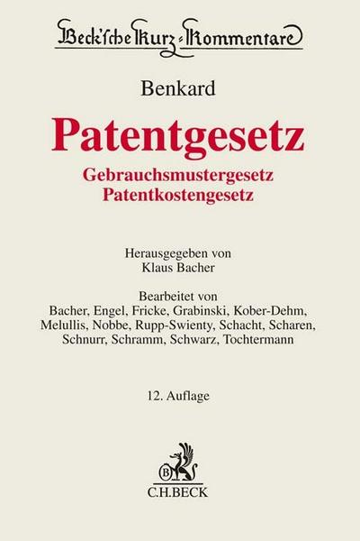 Patentgesetz. PatG