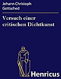 Versuch einer critischen Dichtkunst