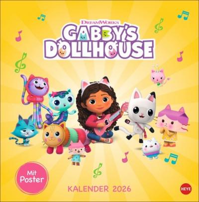 Gabby’s Dollhouse Broschurkalender 2026