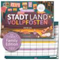 DENKRIESEN - STADT LAND VOLLPFOSTEN® Family Edition - ’Zeit für uns.’ - A4 Spielblock