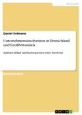 Unternehmensinsolvenzen in Deutschland und Großbritannien