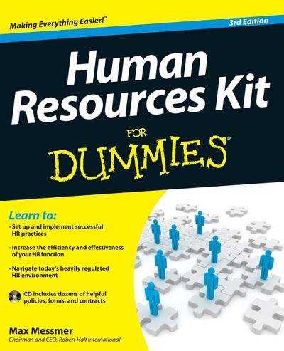 Messmer, M: Human Resources Kit For Dummies 3e