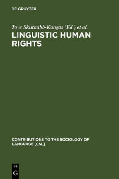 Linguistic Human Rights