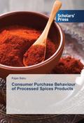 Consumer Purchase Behaviour of Processed Spices Pr