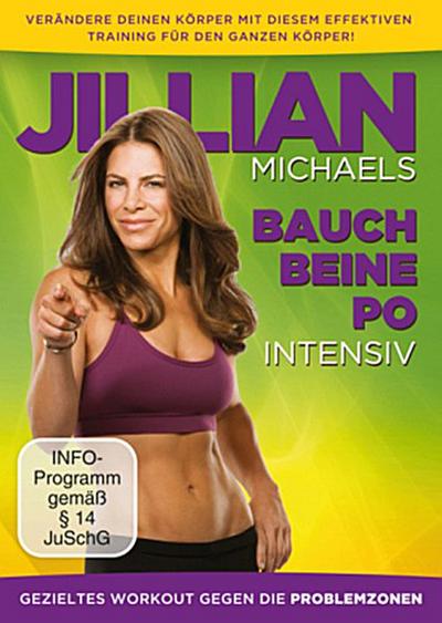 Jillian Michaels- Bauch, Beine, Po intensiv, 1 DVD