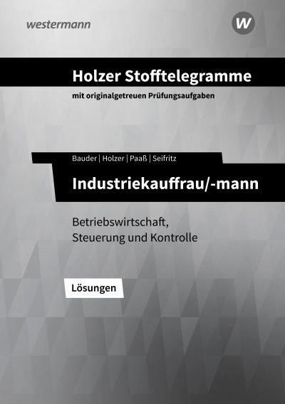 Holzer Stofftelegramme Baden-Württemberg - Industriekauffrau/-mann
