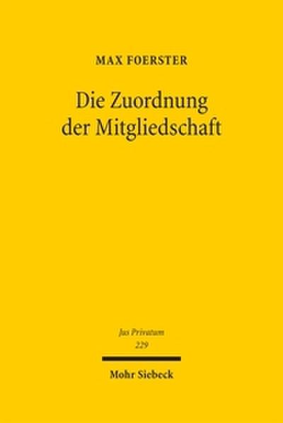 Die Zuordnung der Mitgliedschaft