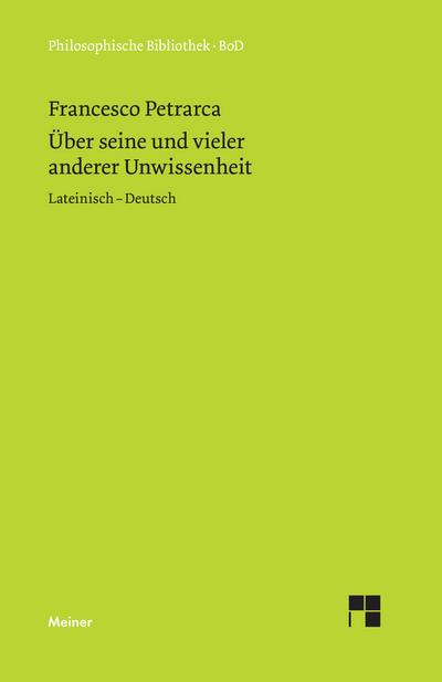 Über seine und vieler anderer Unwissenheit