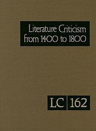 Literature Criticism from 1400 to 1800