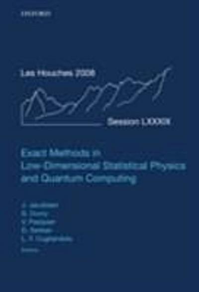 Exact Methods in Low-dimensional Statistical Physics and Quantum Computing