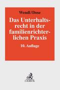 Das Unterhaltsrecht in der familienrichterlichen Praxis